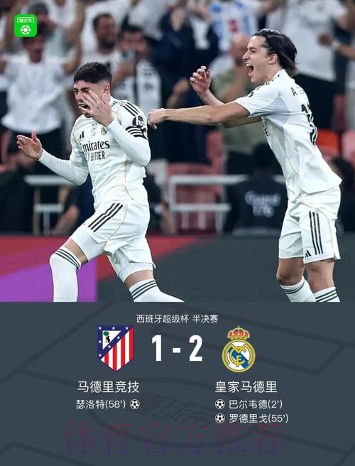 西甲-皇马2-1马竞6连胜领跑!罗德里戈巴尔韦德破门